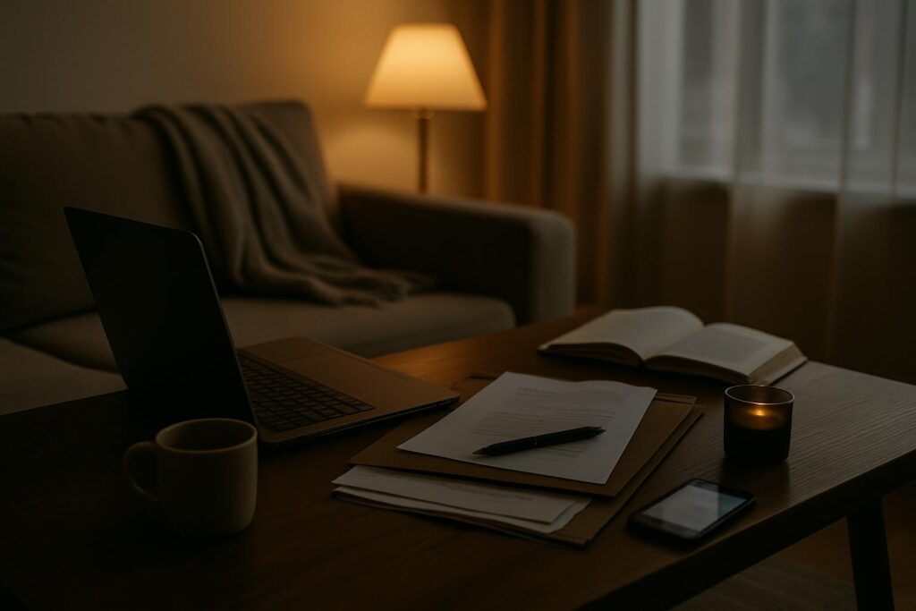 Therapist desk for boundary setting therapy in Orlando